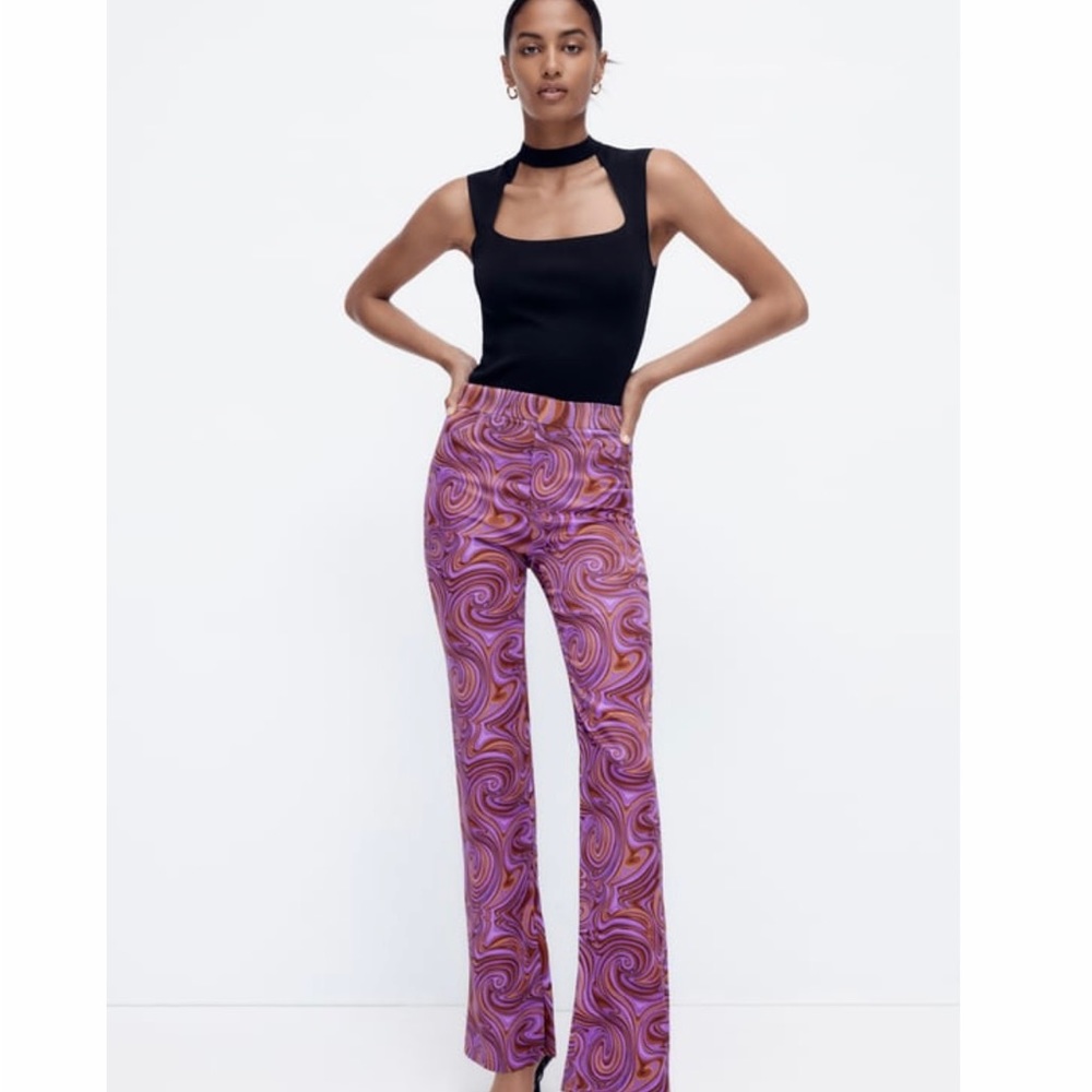Zara retro pants Sz S